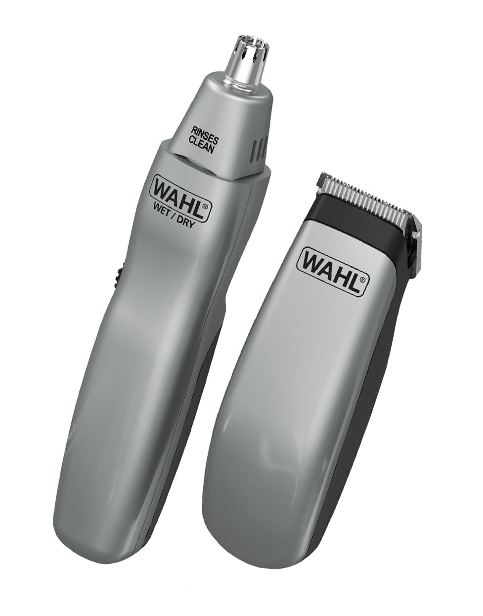 Wahl Haarschneider-Set – Batteriebetrieben (AA), Schnittbreite 2,8 cm – Silber