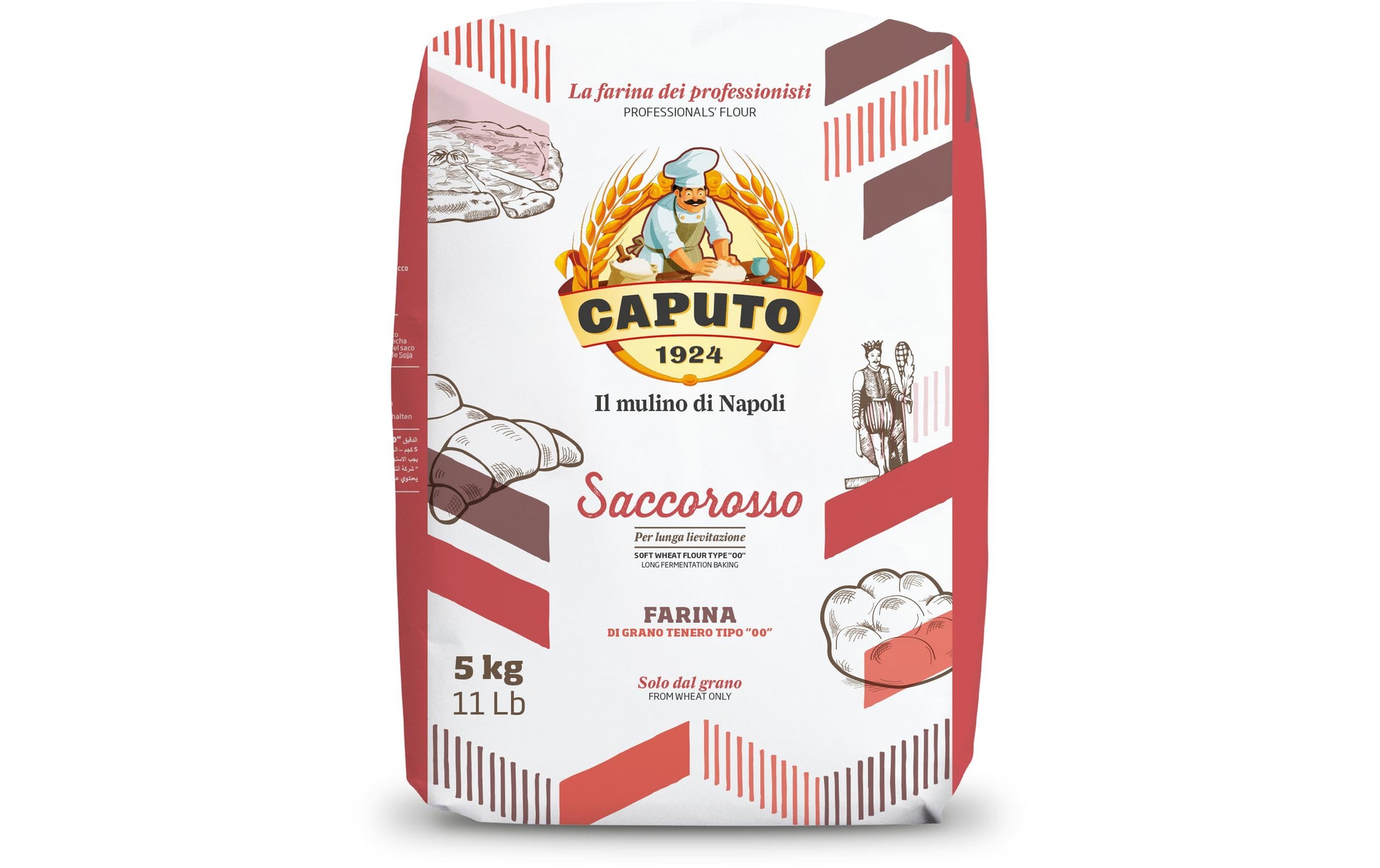 Caputo Cuoco Tipo 00 Pizzamehl – 5 kg