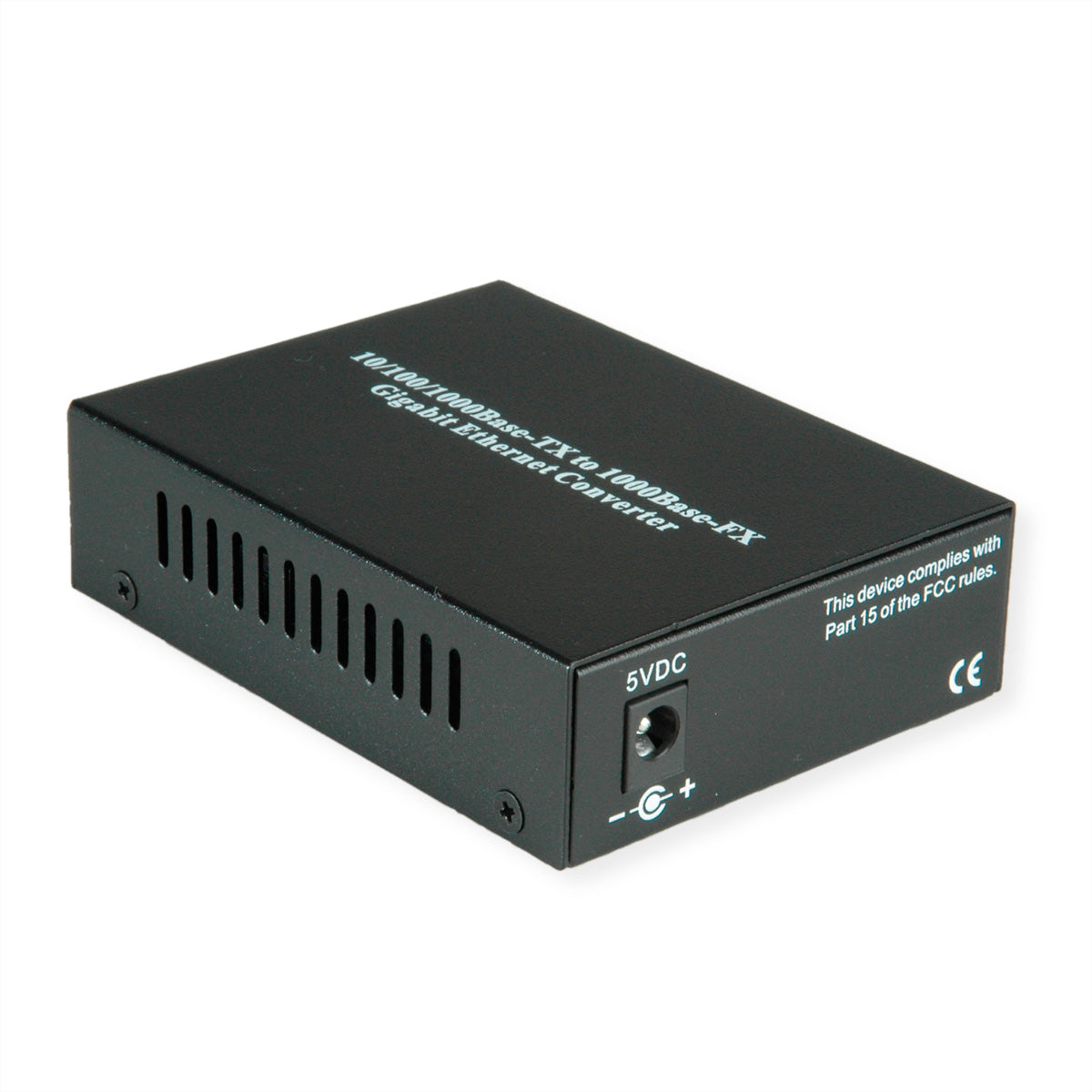 VALUE Medienkonverter LC zu RJ-45 – 1 Gbit/s (SFP, Single-/Multimode), 1× RJ-45 – für Gigabit-Ethernet