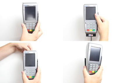 Brodit ProClip 532304 Kfz-Ladehalterung – Auto, Zigarettenanzünder – für VeriFone VX 680 – Schwarz