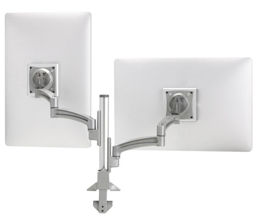 Chief K2C220S – Monitorarm Tischhalterung – 10–30" – VESA 75×75/100×100 mm – bis 9,9 kg/Monitor – Silber