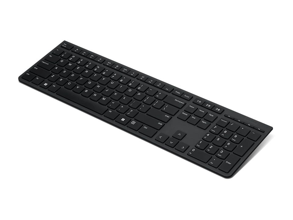 Lenovo Tastatur – Schere – Bluetooth & 2,4 GHz – QWERTY (US-INT) – Grau