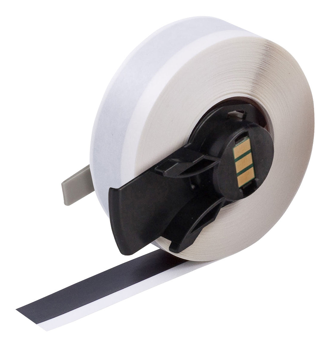 Brady Endlos-Etiketten 13 mm – Vinyl, Schwarz – Thermotransfer – für Brady (z. B. BMP61, BMP71) – wetterfest