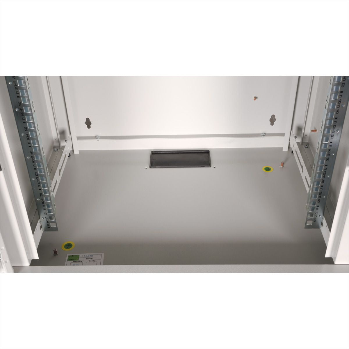 ROLINE Pro 9 – 19" Wandverteiler 9U, IP20, abschliessbar, 600 × 450 × 505 mm, lichtgrau, Stahl