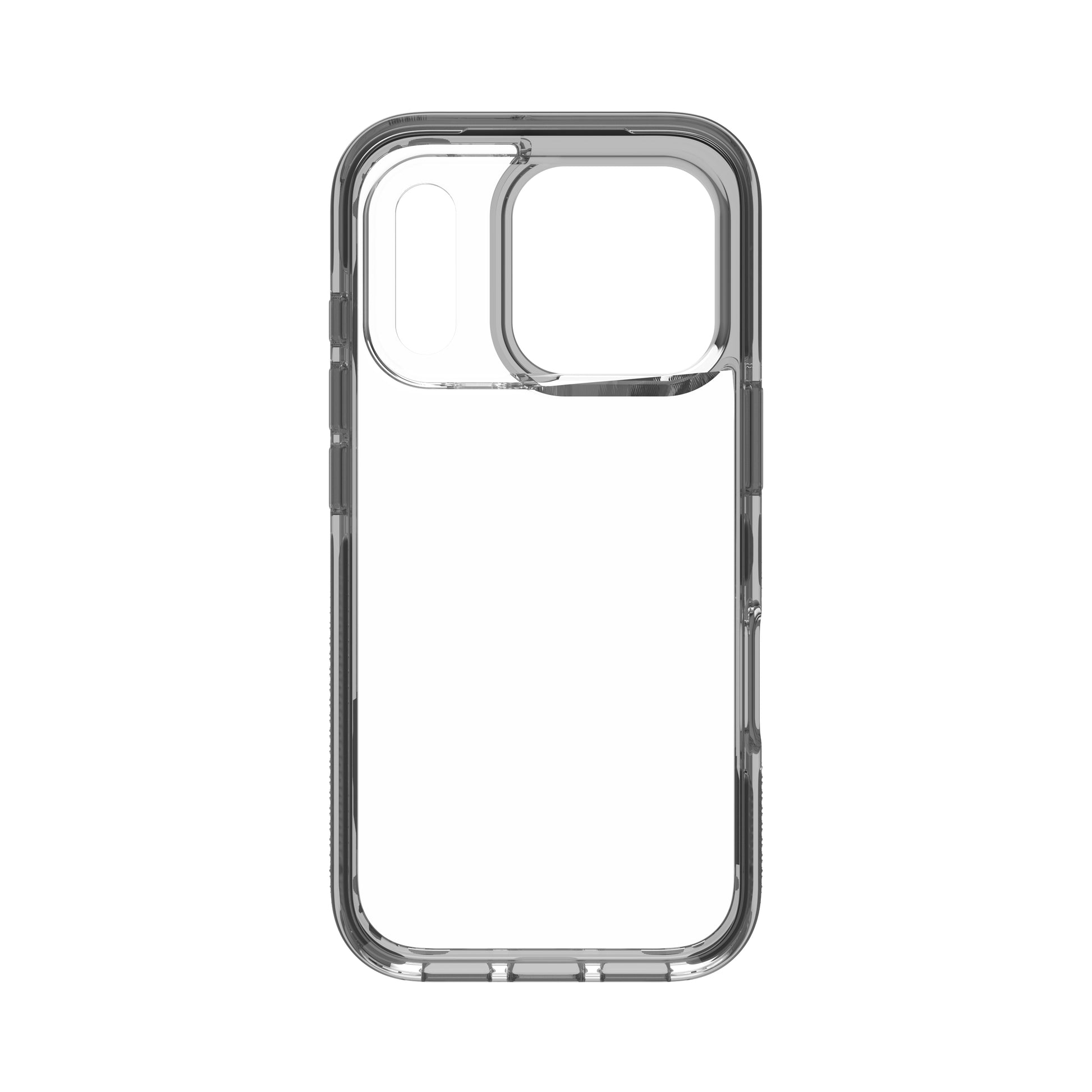 ZAGG Santa Cruz Backcover – für Apple iPhone 17 Pro, Graphen, Schwarz/Transparent, bis 4 m sturzsicher