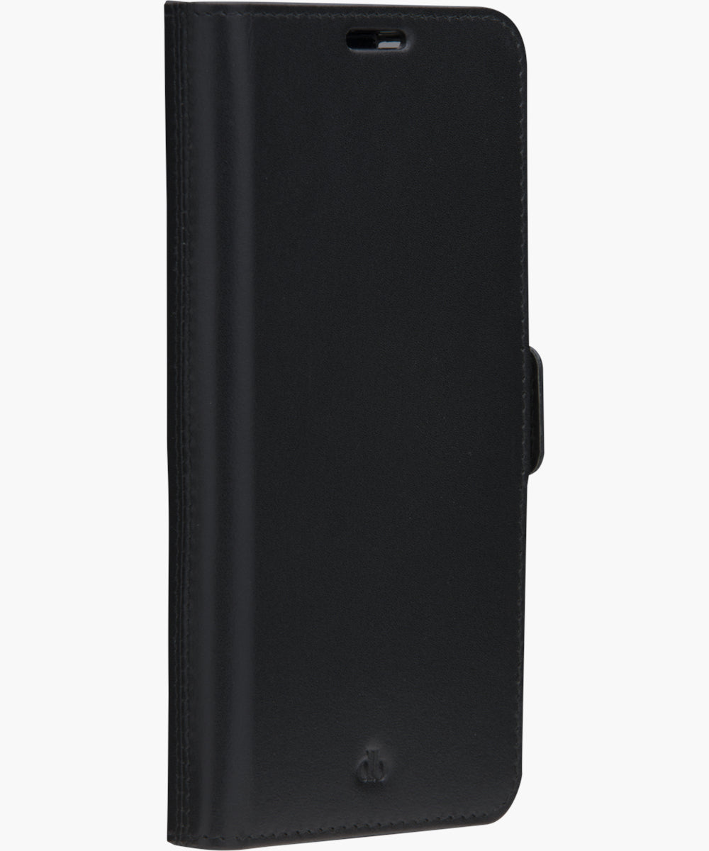 dbramante1928 Copenhagen Slim Folio – für Samsung Galaxy A53, Magnetverschluss, Schwarz