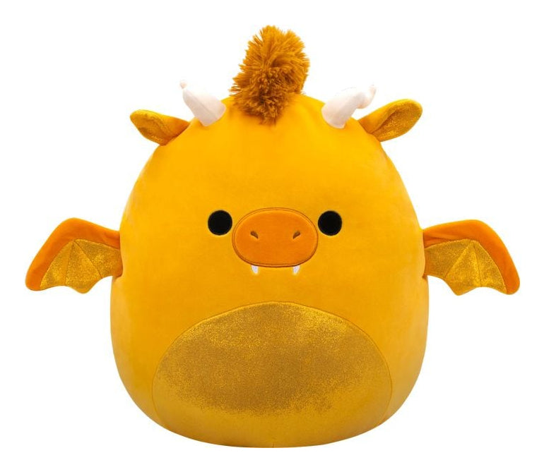 Squishmallows Plüschtier Mister Drache – 40,0 cm – Gold – ab 3 J.