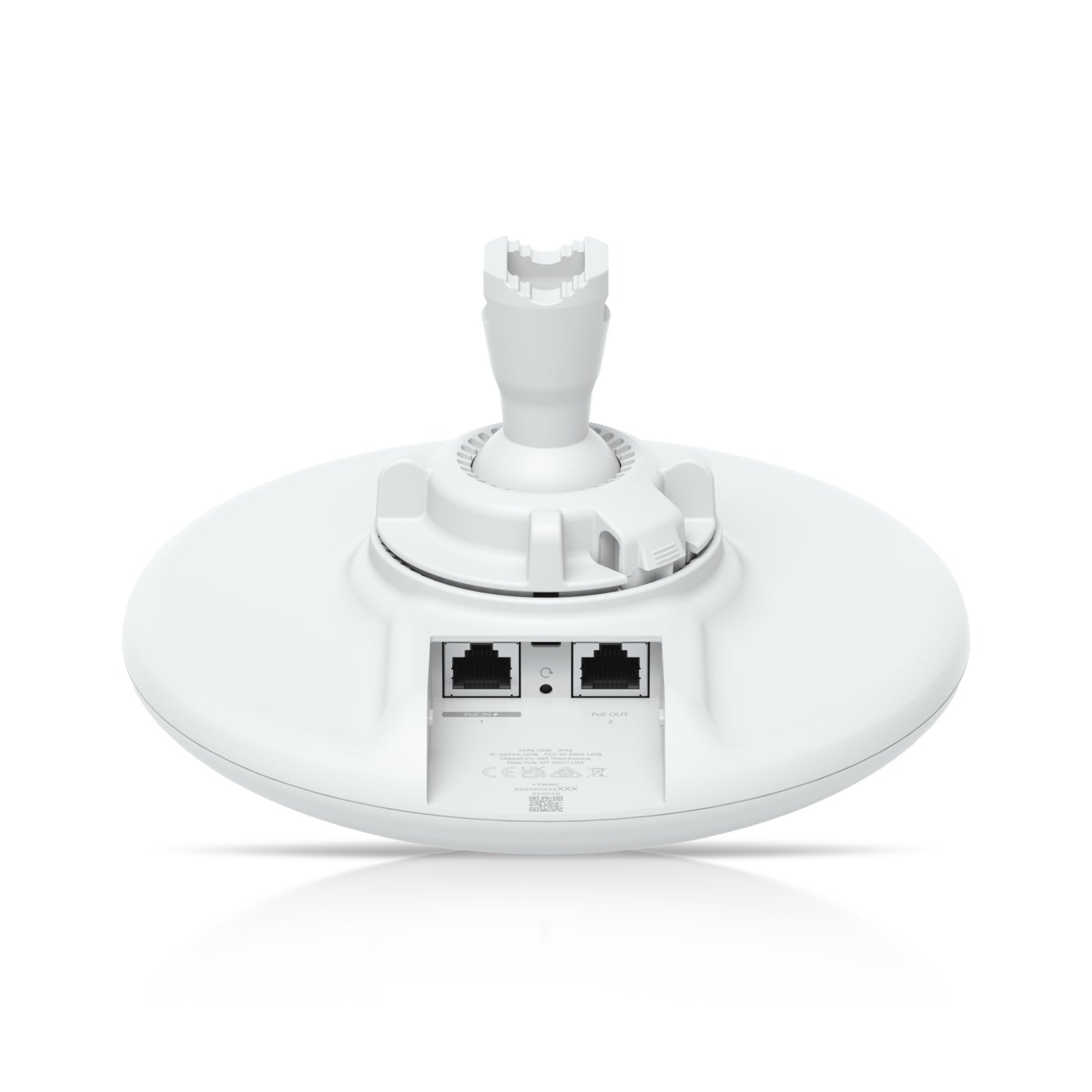 Ubiquiti 5 GHz Funkbrücke, 2× 1GbE, bis 5+ km, 866,7 Mbit/s, PoE+, IPX6, Weiss