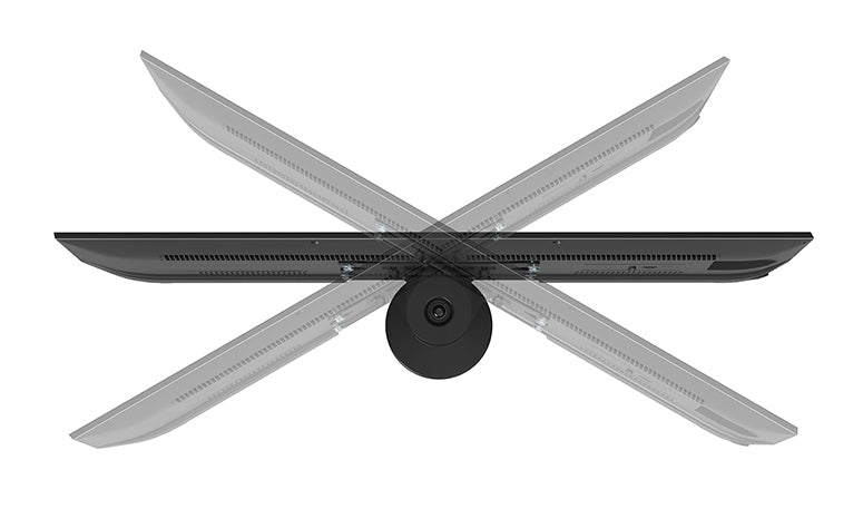 Neomounts Tischhalterung – 23–43" – VESA 100×100–200×200 – bis 50 kg, drehbar – DS42-430BL12