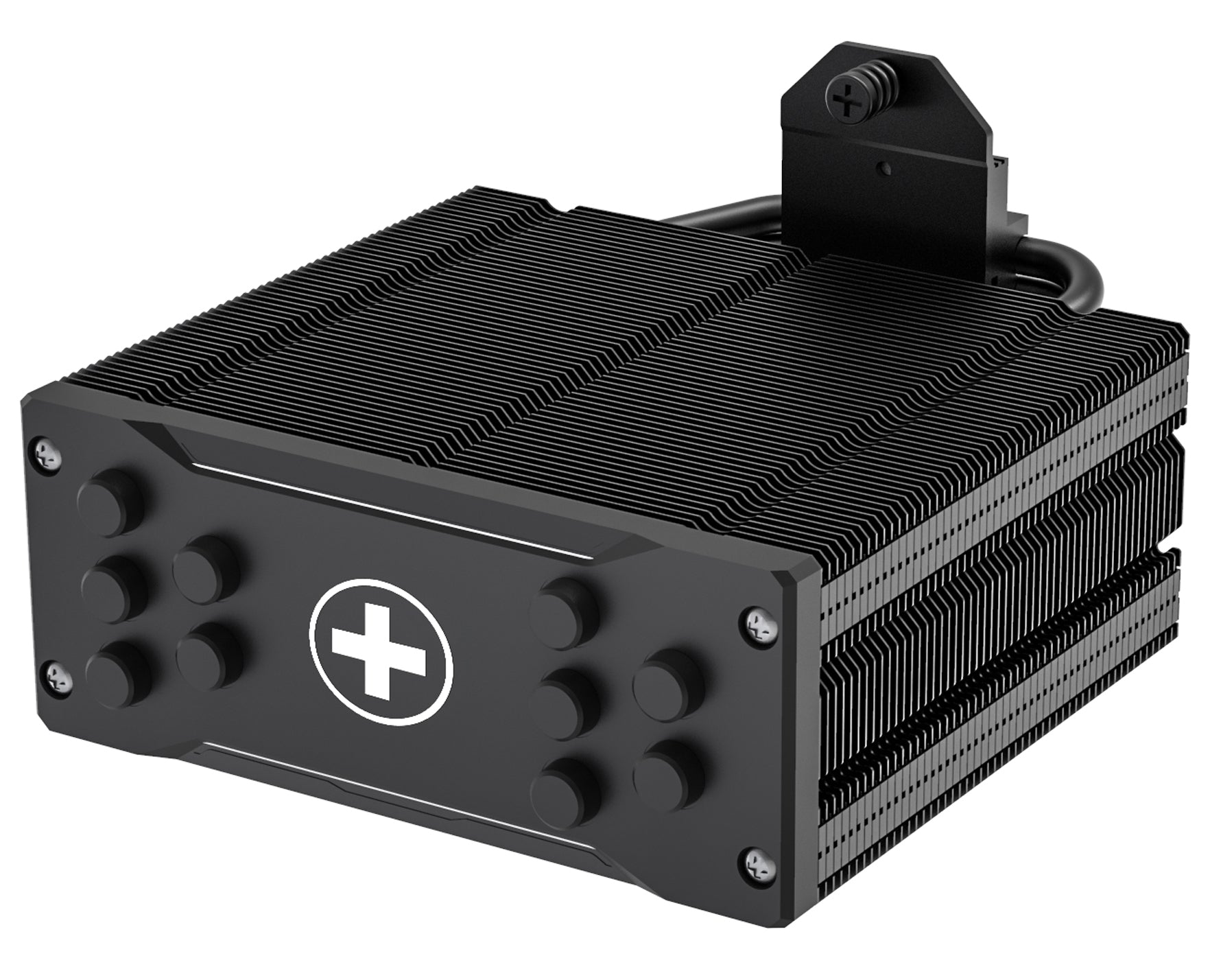 Xilence M705D – CPU-Kühler – 2×120 mm PWM, 5 Heatpipes, 220 W, Schwarz, für AM5, AM4, LGA 1700 und andere