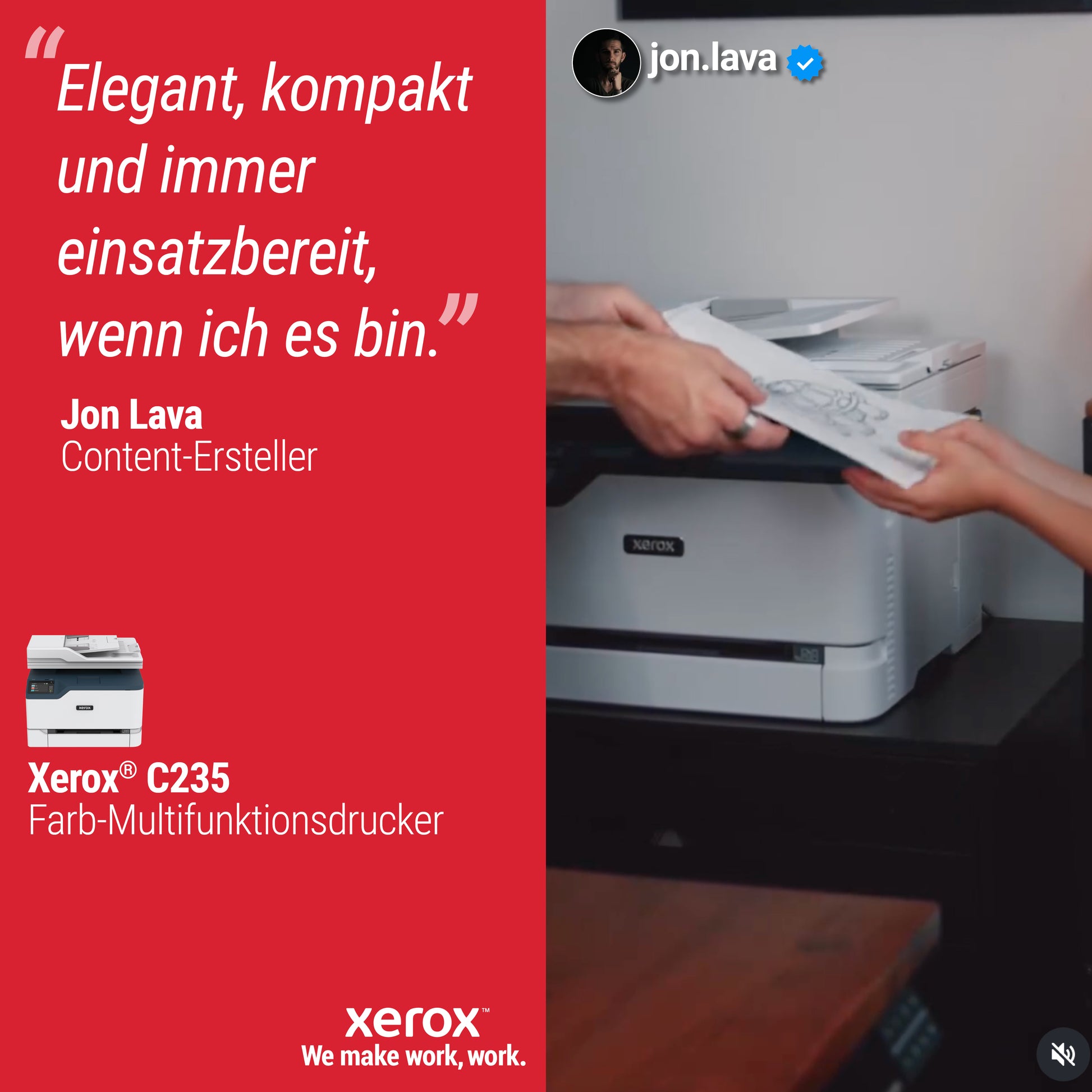 Xerox C235 – Farbiger Laser-MFP