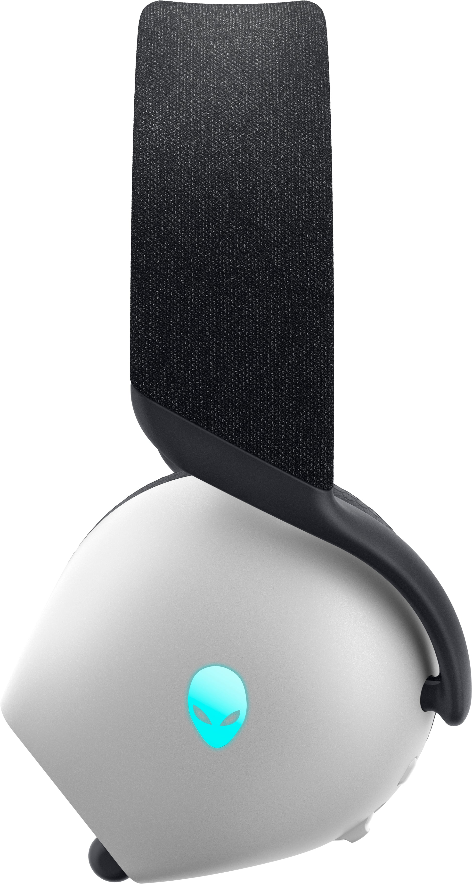 Alienware AW725H Gaming-Headset – Over-Ear, Stereo, Kabel + BT, ANC, mit USB-C-Dongle, Schwarz/Weiss