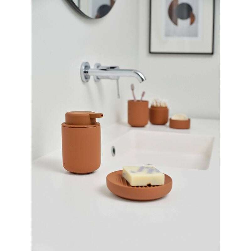 Zone Denmark Aufbewahrungsbox Ume – Ø8,3×10,3 cm, Steingut, Terrakotta