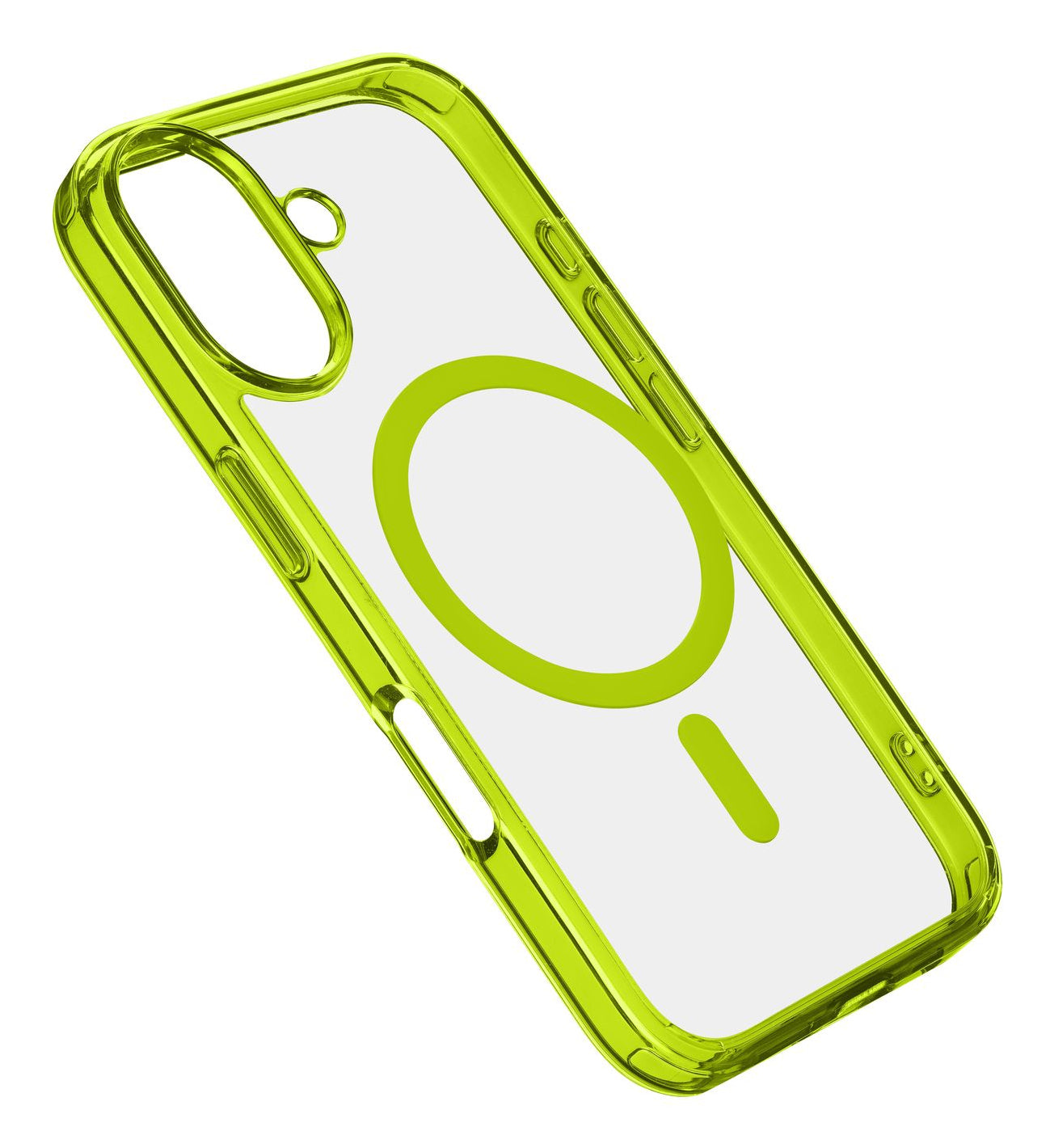 Cellularline Backcover Iconic – für Apple iPhone 16 Plus – grün – MagSafe kompatibel