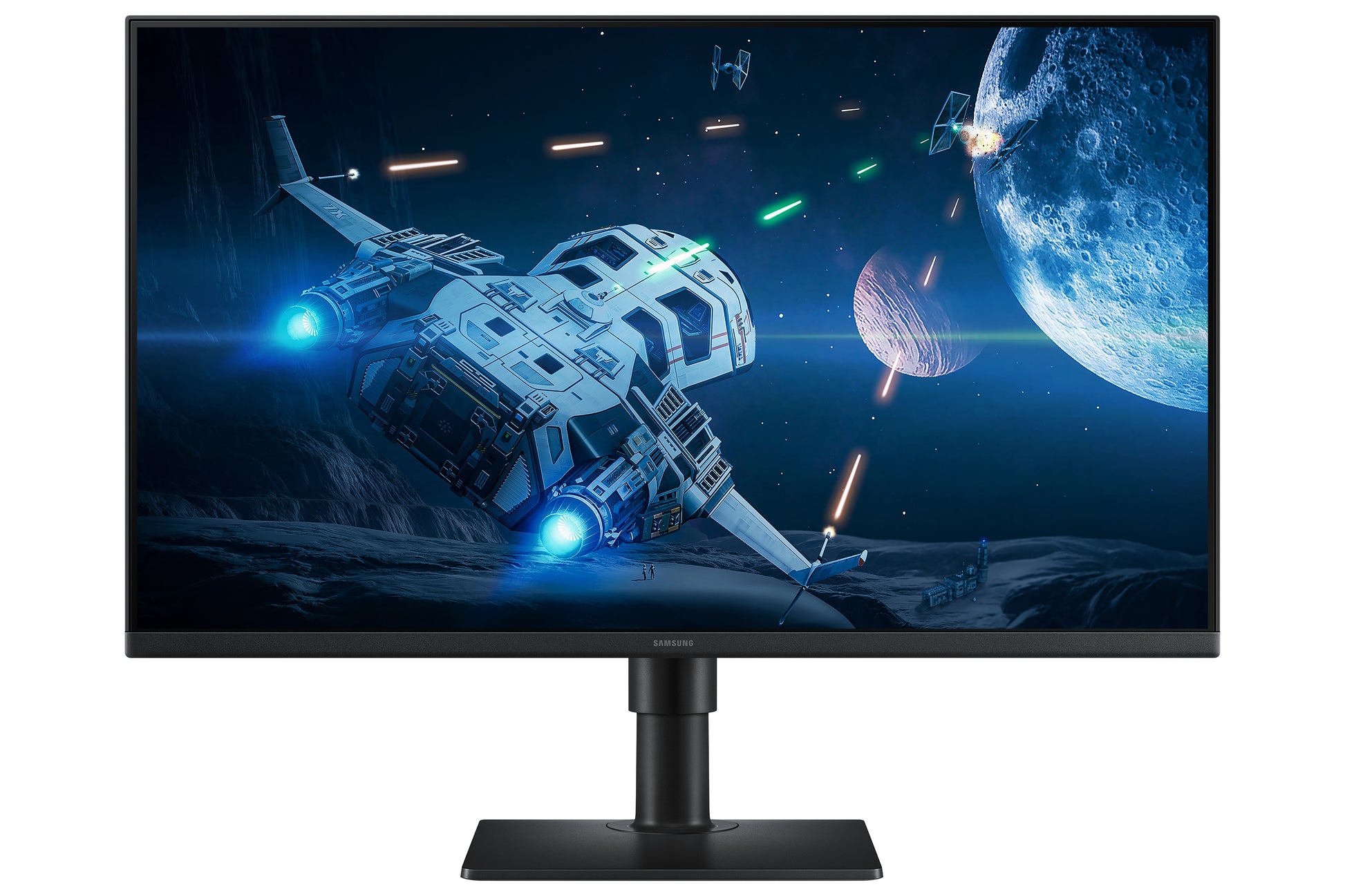 Samsung S40GD – Monitor, 27", 1920 × 1080 (Full HD), IPS, 100 Hz, 250 cd/m², VESA 100 × 100, Schwarz