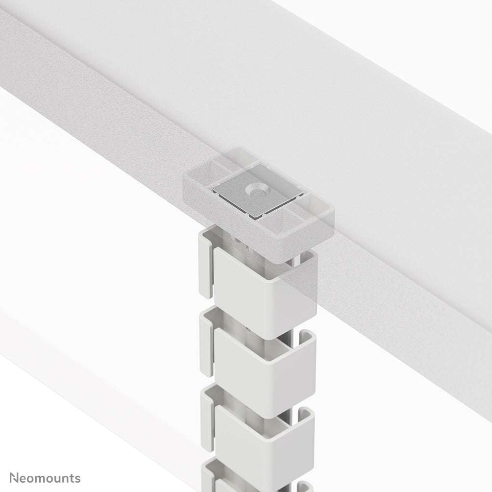 Neomounts ADS06-132WH Kabelschlange – 1,3 m – Kunststoff – Weiss, magnetisch, teleskopisch