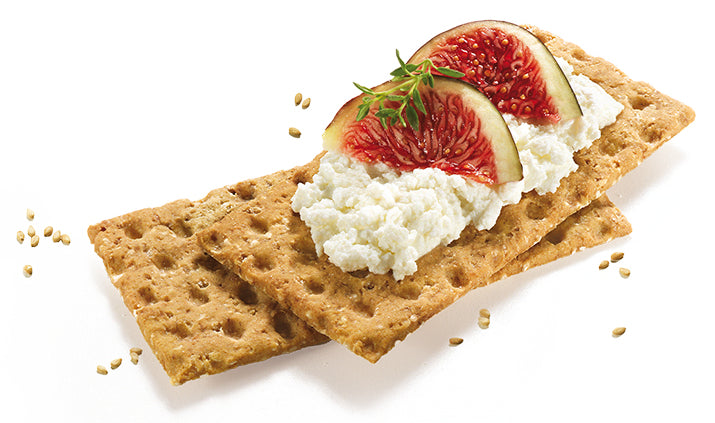 Roland Foods Knäckebrot Gourmet Sesam – glutenfrei, vegan – 230 g