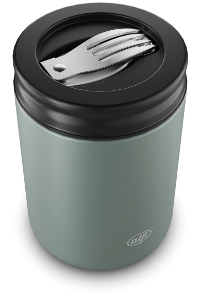 Alfi Thermobox – isoliert, luftdicht, leckdicht, bis 5 h – 0,35 l – hellgrün – Edelstahl – 1 Stk.