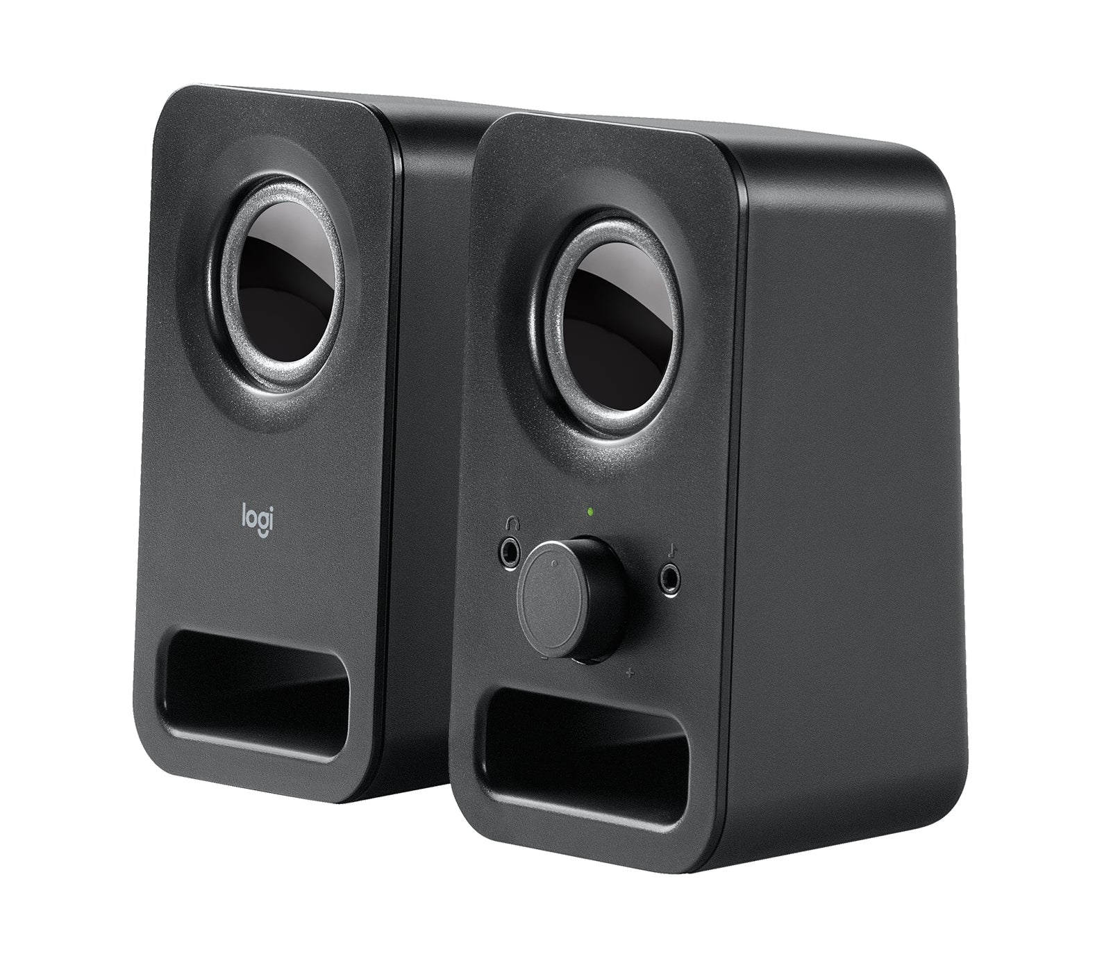 Logitech Z150, Paar – PC-Lautsprecher-Set – 2.0, 3 W, 3.5 mm Klinke, Schwarz