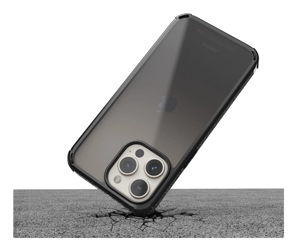 Hama Backcover – für Apple iPhone 15, PC, Schwarz