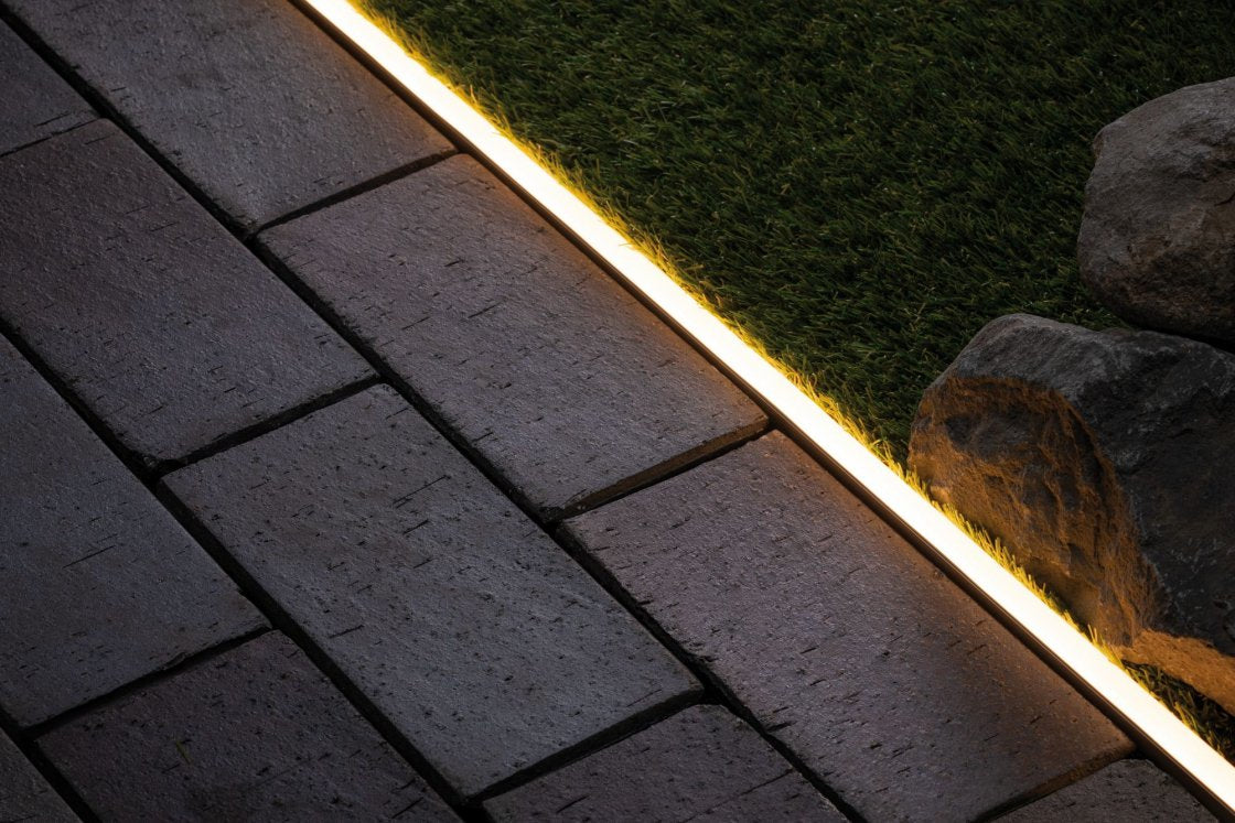 Paulmann LED-Streifen Aussen – 46 W – Warmweiss, 3000 K – IP68 – Netzbetrieb – dimmbar – Weiss – Kunststoff