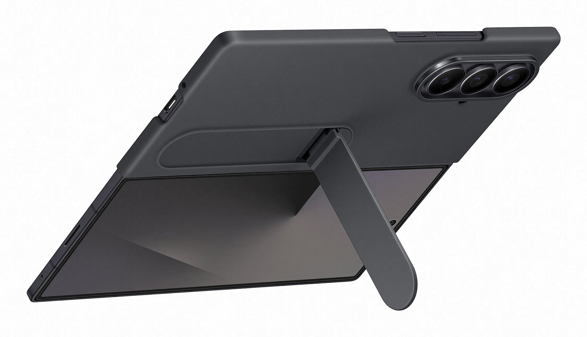 Samsung Backcover – für Samsung Galaxy Z Fold7 – schwarz – Silikon