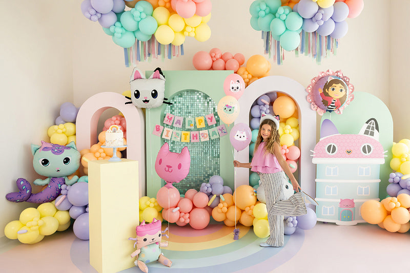 PartyDeco Folienballon Panda – mehrfarbig – 45 × 57 cm – 1 Stk