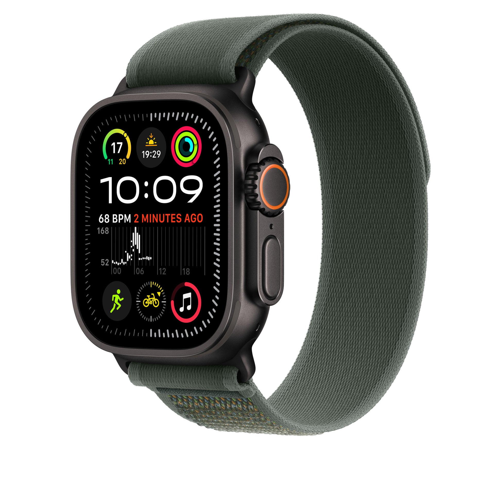 Apple Trail Loop – Grün, M/L, für Apple Watch