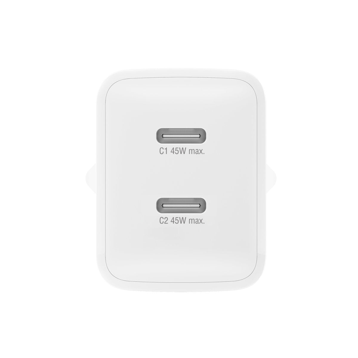 4smarts PDPlug Dual Ladegerät – 45 W, 2× USB-C, PD, QC, GaN – für USB-C-Geräte