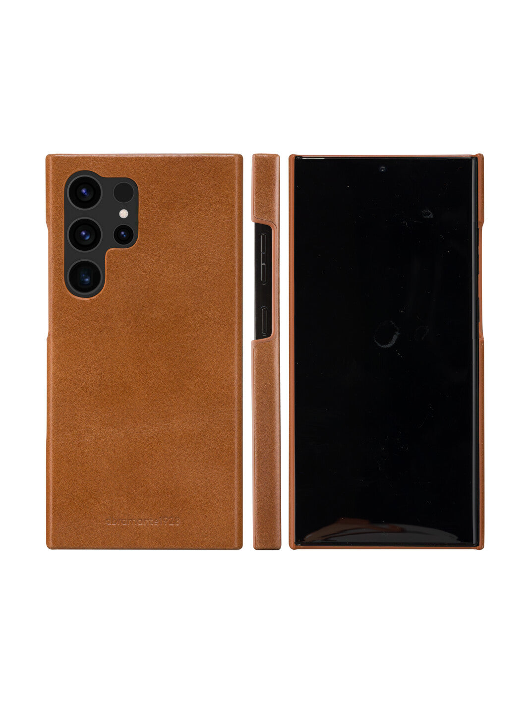 dbramante1928 Lynge Wallethülle – für Samsung Galaxy S24 Ultra, 3 Kartenfächer, Leder, Braun