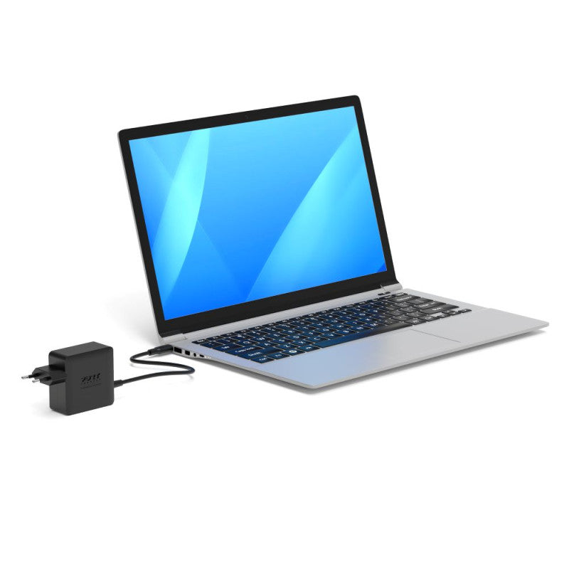 Port Designs 904065CWE USB-Ladegerät 65 W – USB-C×1 – PD, GaN