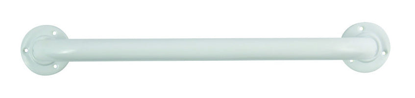 Spirella Wannengriff – 30 cm, Stahl, zum Schrauben, Weiss