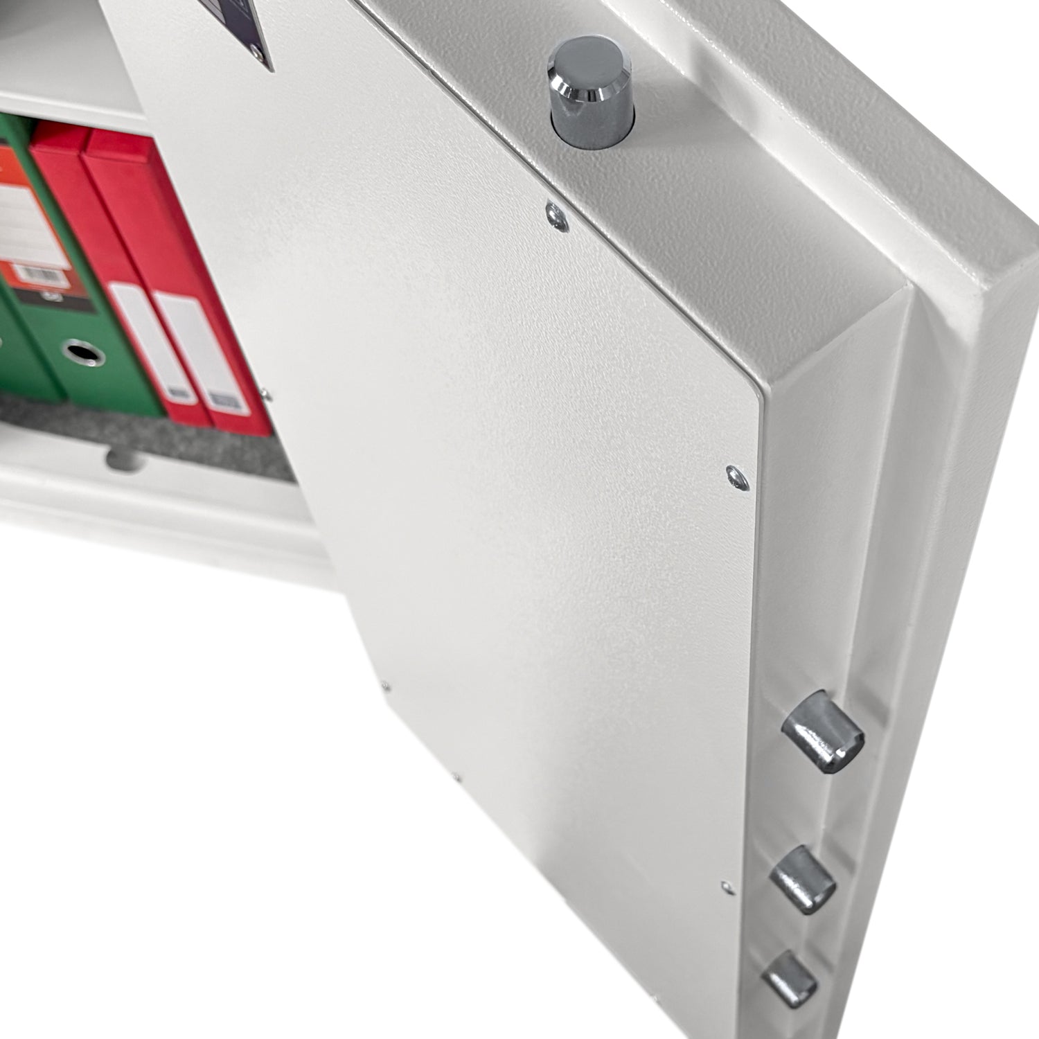 Phoenix Safe Co. Phoenix Tresor Fortress SS1455E – Elektronikschloss – 95 l – Bodenmontage – Weiss