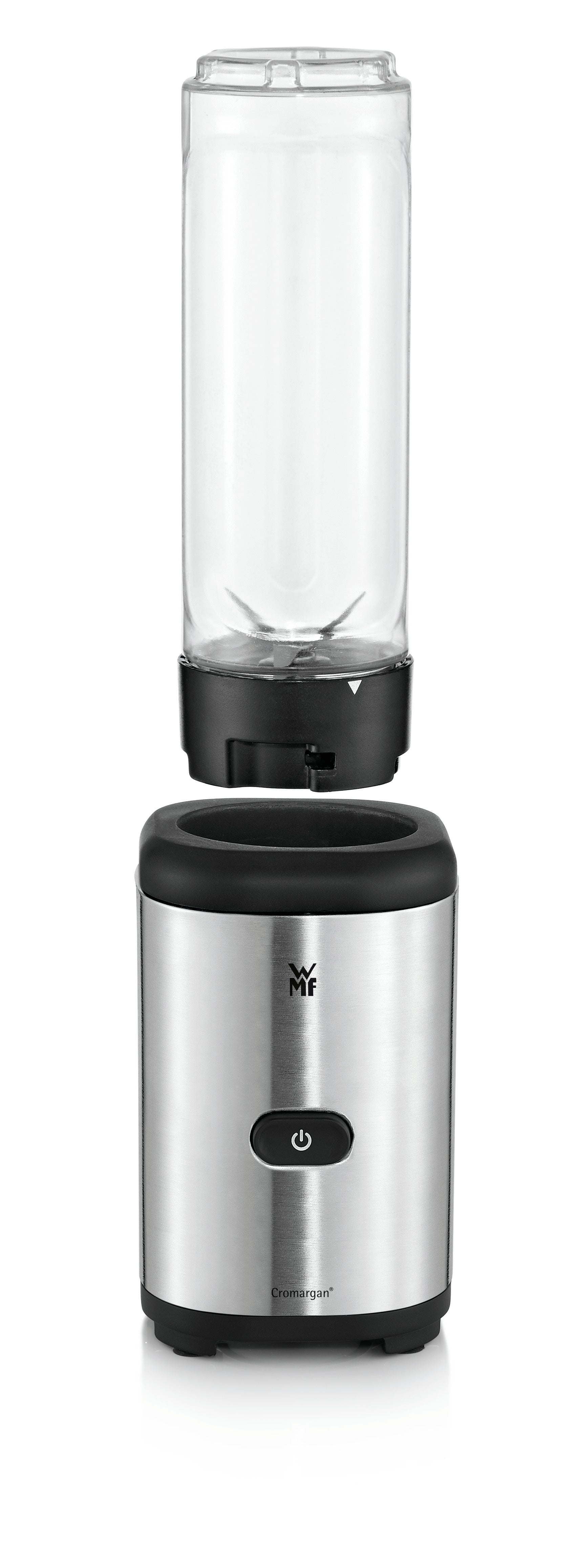 WMF Smoothie-Mixer kult X Mix & Go – 0,6 l, 300 W, To-Go – silber/schwarz