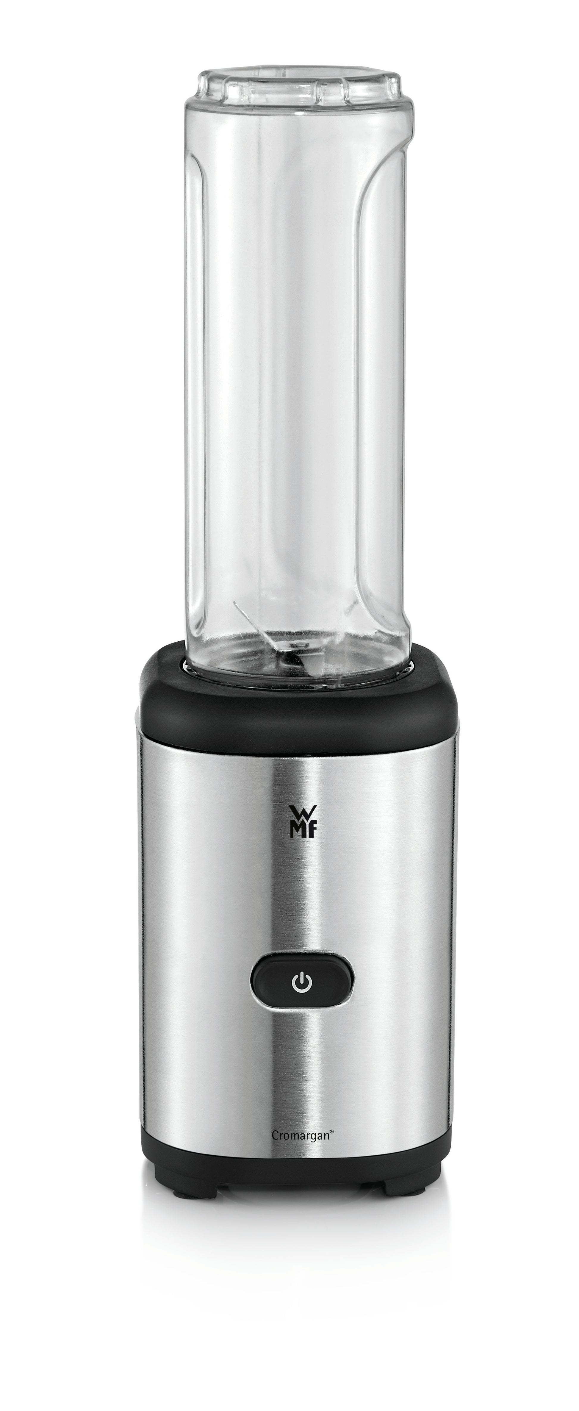 WMF Smoothie-Mixer kult X Mix & Go – 0,6 l, 300 W, To-Go – silber/schwarz