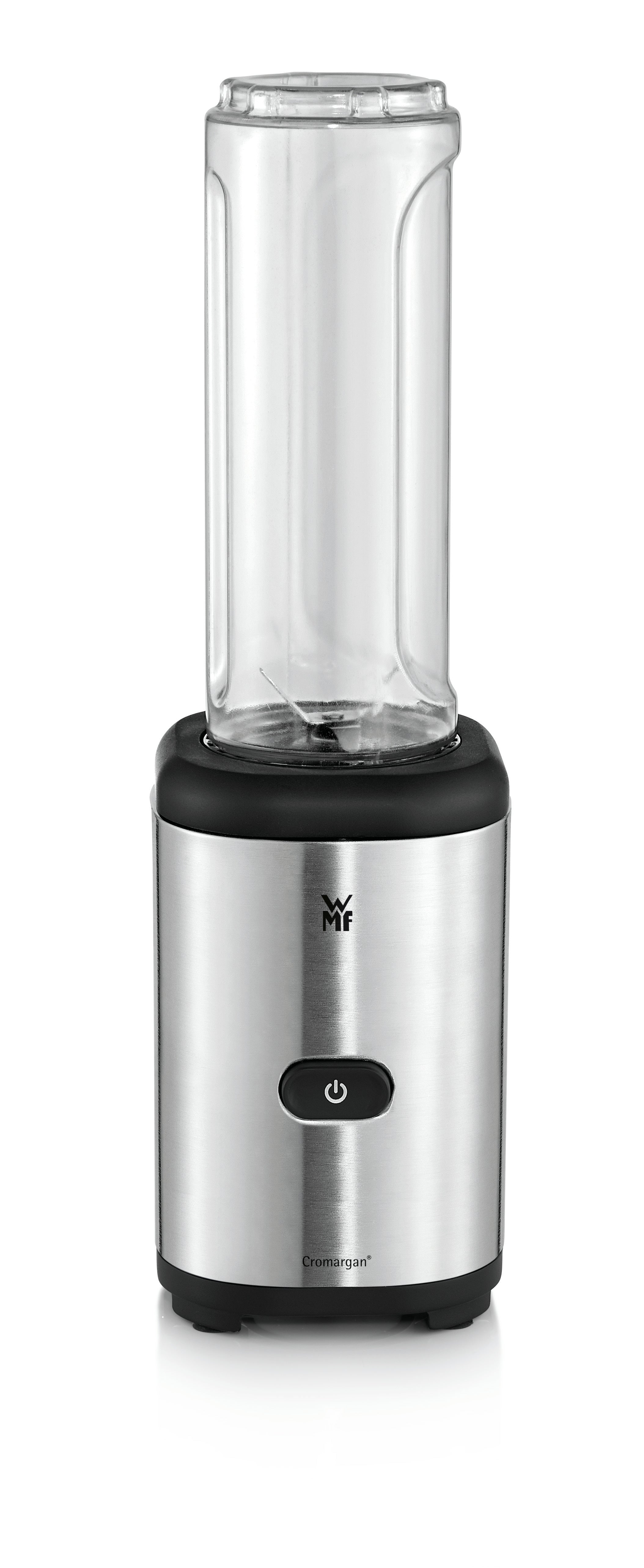 WMF Smoothie-Mixer kult X Mix & Go – 0,6 l, 300 W, To-Go – silber/schwarz