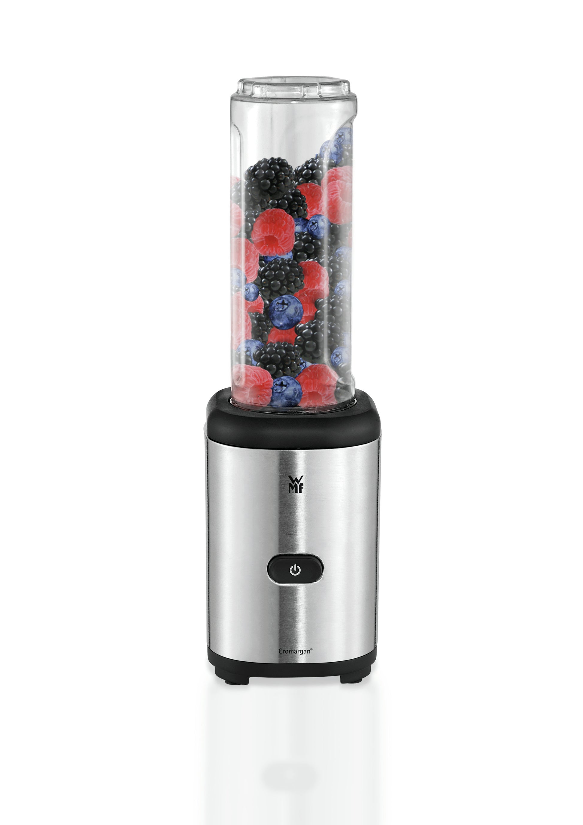 WMF Smoothie-Mixer Kult X Mix and Go – 0,6 l, 300 W, To-Go – schwarz/silber