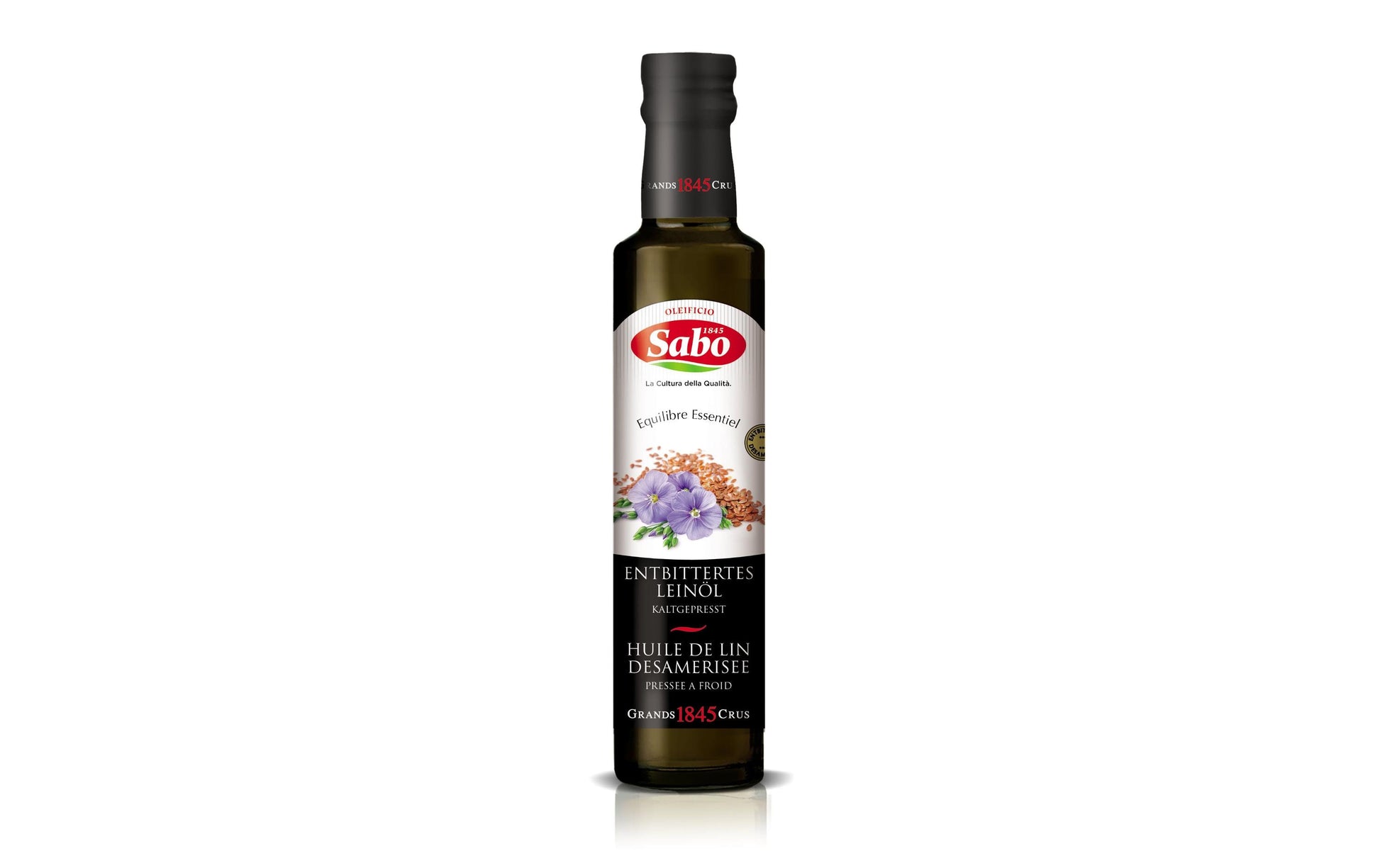 Sabo Speiseöl Grand Crus Leinöl entbittert – 250 ml