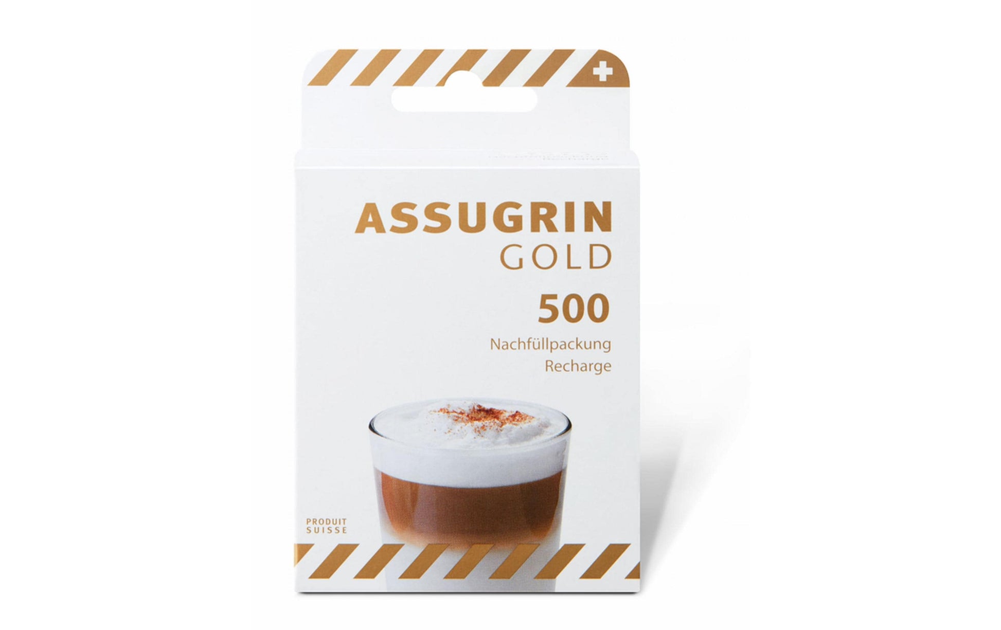 Assugrin Gold – Süssstoff-Tabletten, Nachfüllpackung – 500 Tabletten