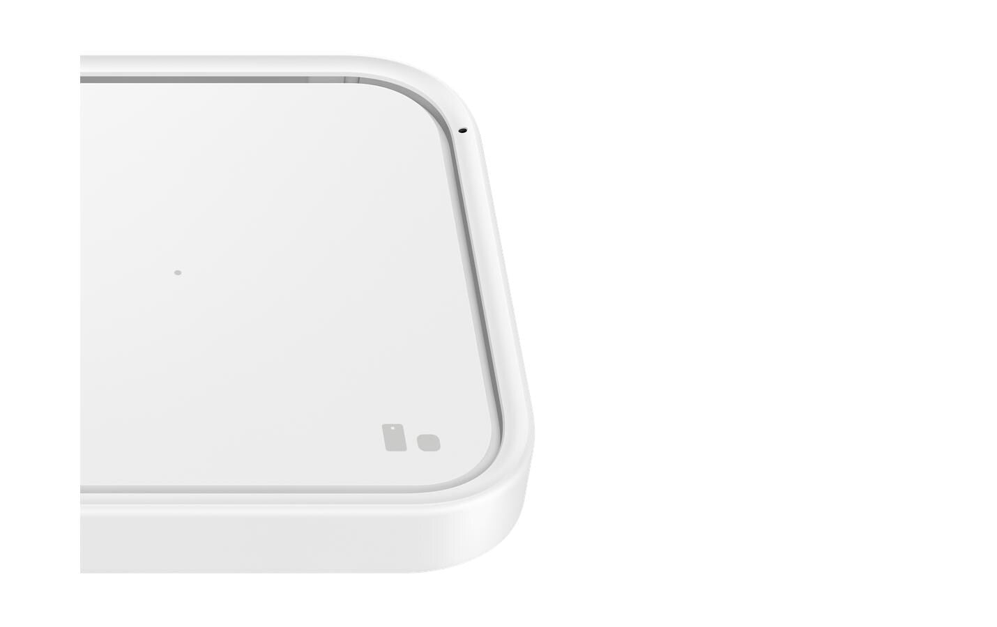 Samsung EP-P2400 Kabelloses Ladegerät – Qi – für Qi-kompatible Smartphones, Galaxy Buds – Weiss