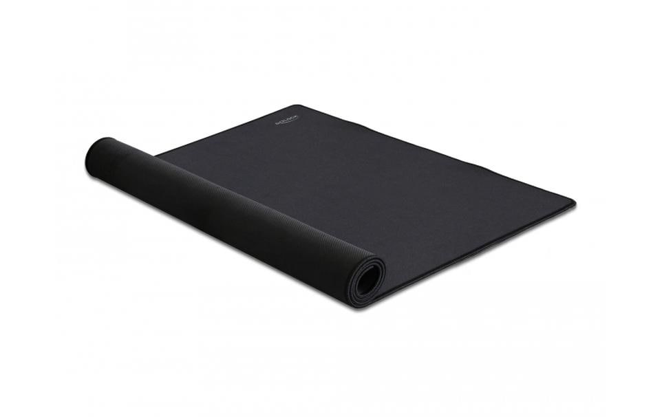 DeLOCK 12027 – Gaming-Mauspad – 900 × 500 mm, 3 mm, Schwarz, Anti-Rutsch-Basis