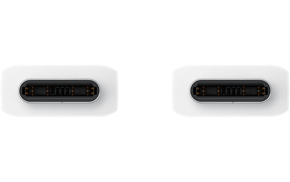 Samsung USB-C auf USB-C Kabel – USB 2.0 (480 Mbit/s) – 1,8 m – Weiss