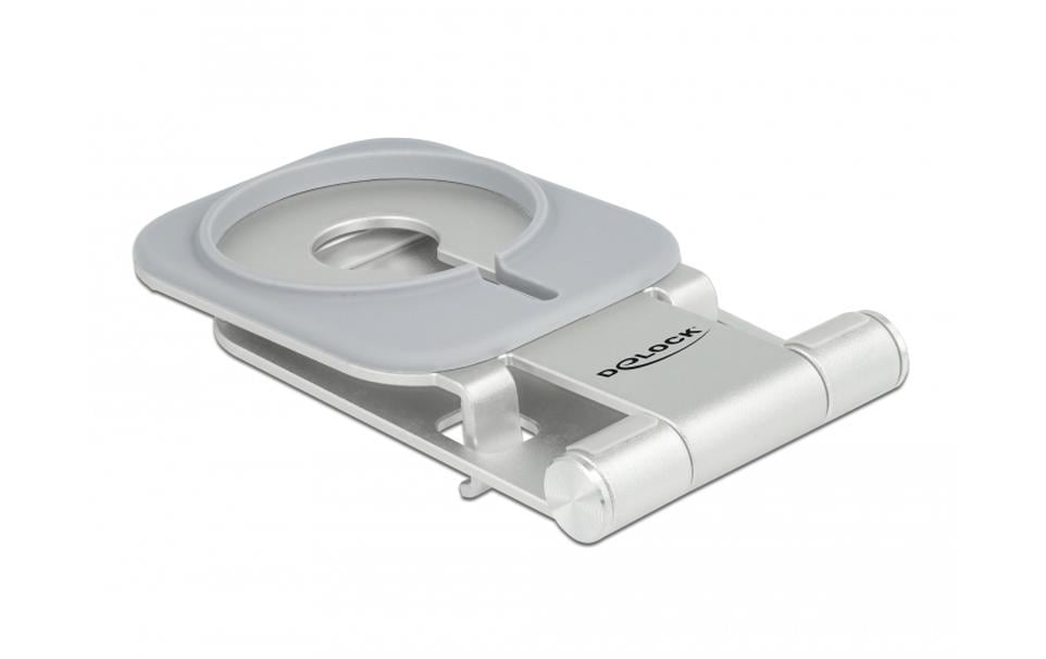 DeLOCK Tischständer, faltbar, für MagSafe – Silber, Aluminium