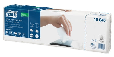 Tork Servietten – weiss – 33 × 21,6 cm