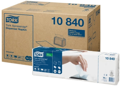 Tork Servietten – weiss – 33 × 21,6 cm