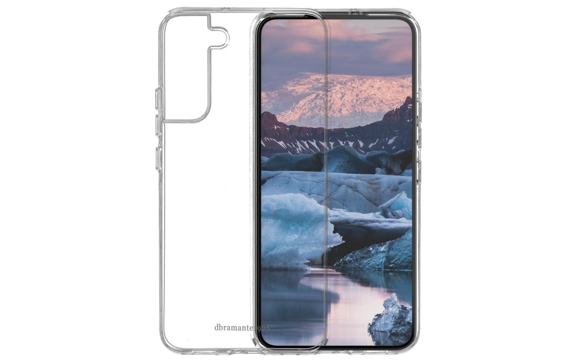 dbramante1928 Greenland Backcover – für Samsung Galaxy S22 5G, Recycling-Kunststoff, transparent, kratzresistent