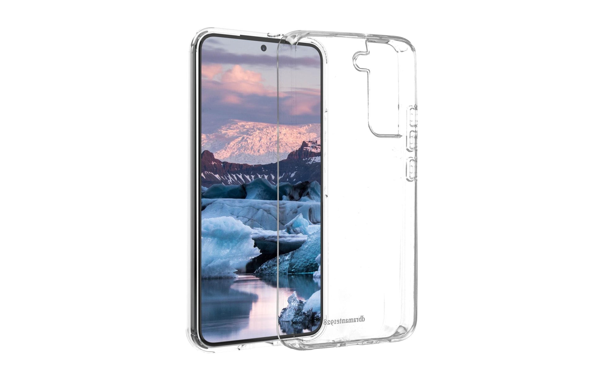 dbramante1928 Greenland Backcover – für Samsung Galaxy S22 5G, Recycling-Kunststoff, transparent, kratzresistent