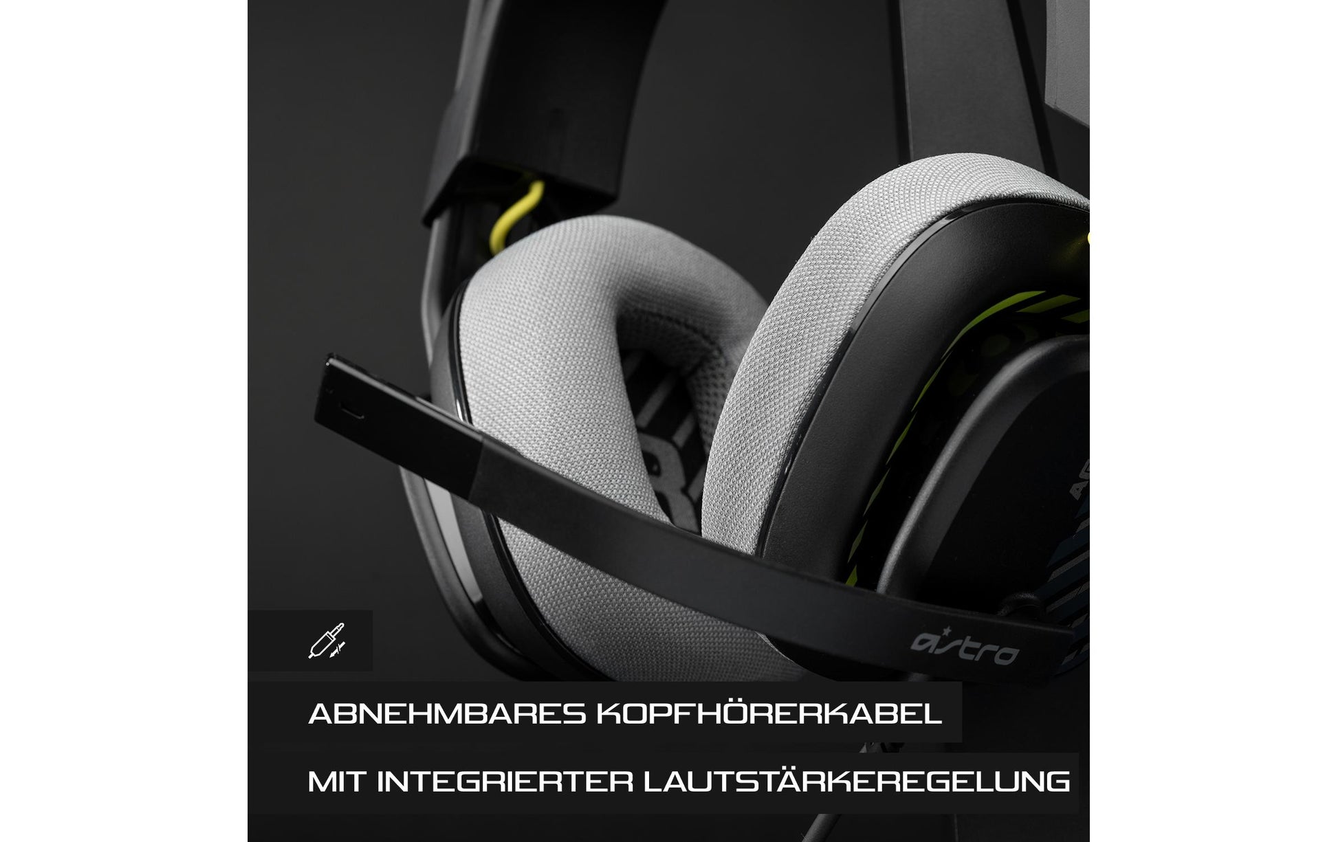 ASTRO Gaming A10 – Over-Ear Gaming-Headset – Flip-to-Mute Boom-Mikrofon, 32 mm Treiber – Schwarz – für PS