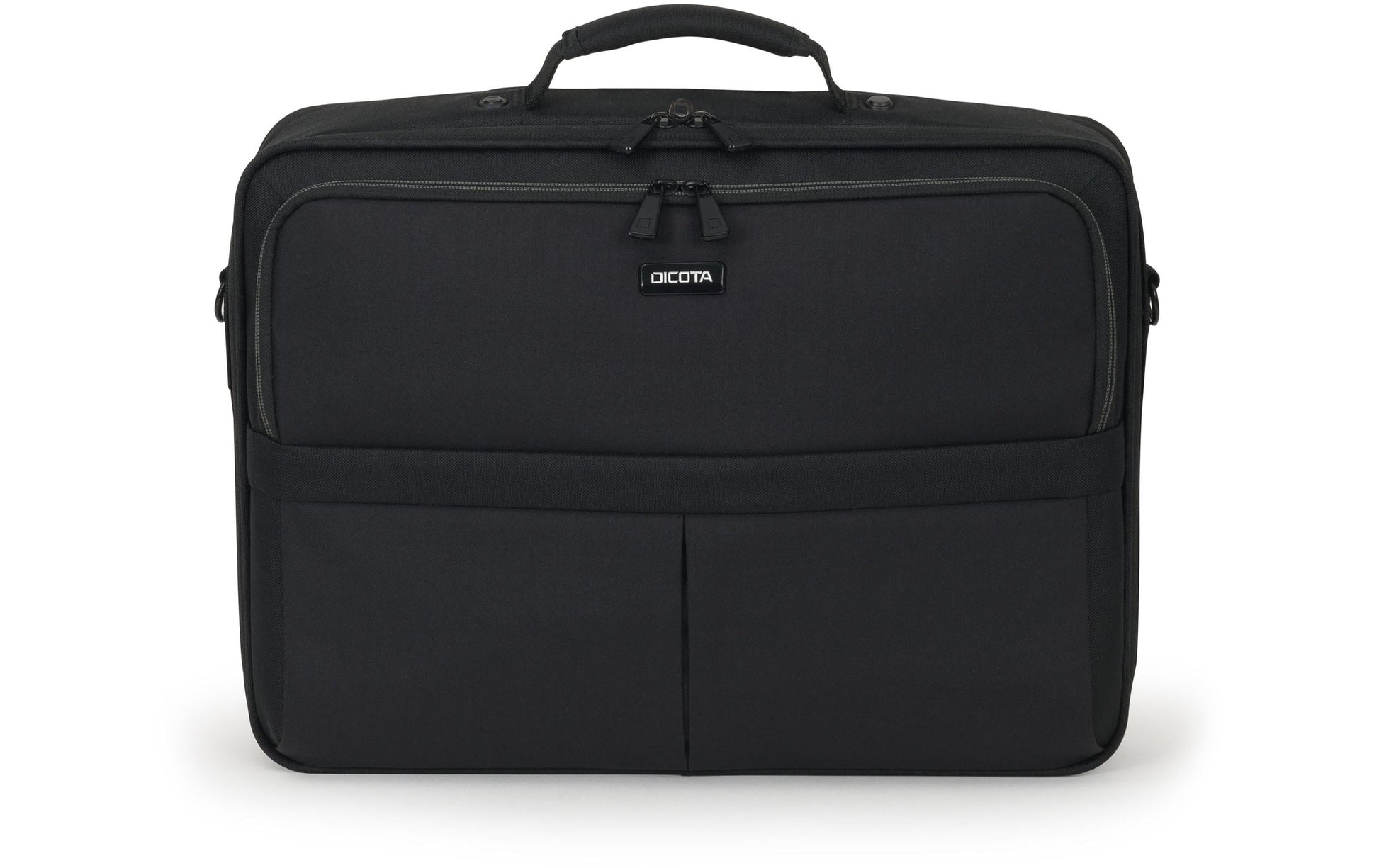 DICOTA Notebook-Tasche bis 14,1" – Abnehmbarer Schultergurt, Aus Recycelten Materialien – Schwarz