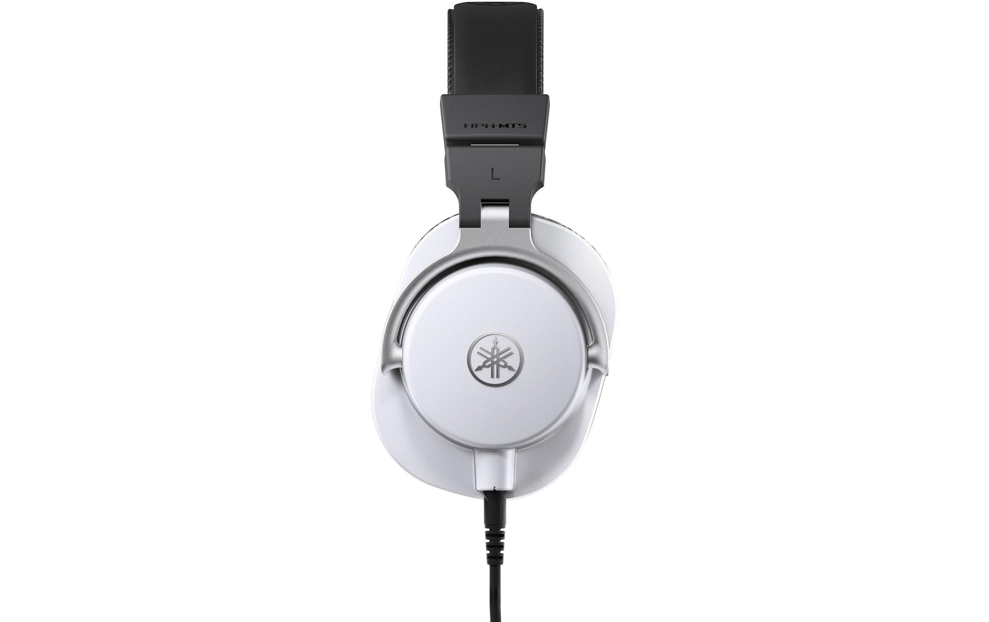 Yamaha HPH MT5 W – Over-Ear Studiokopfhörer – kabelgebunden, geschlossen, 3 m Kabel, 51 Ω – weiss